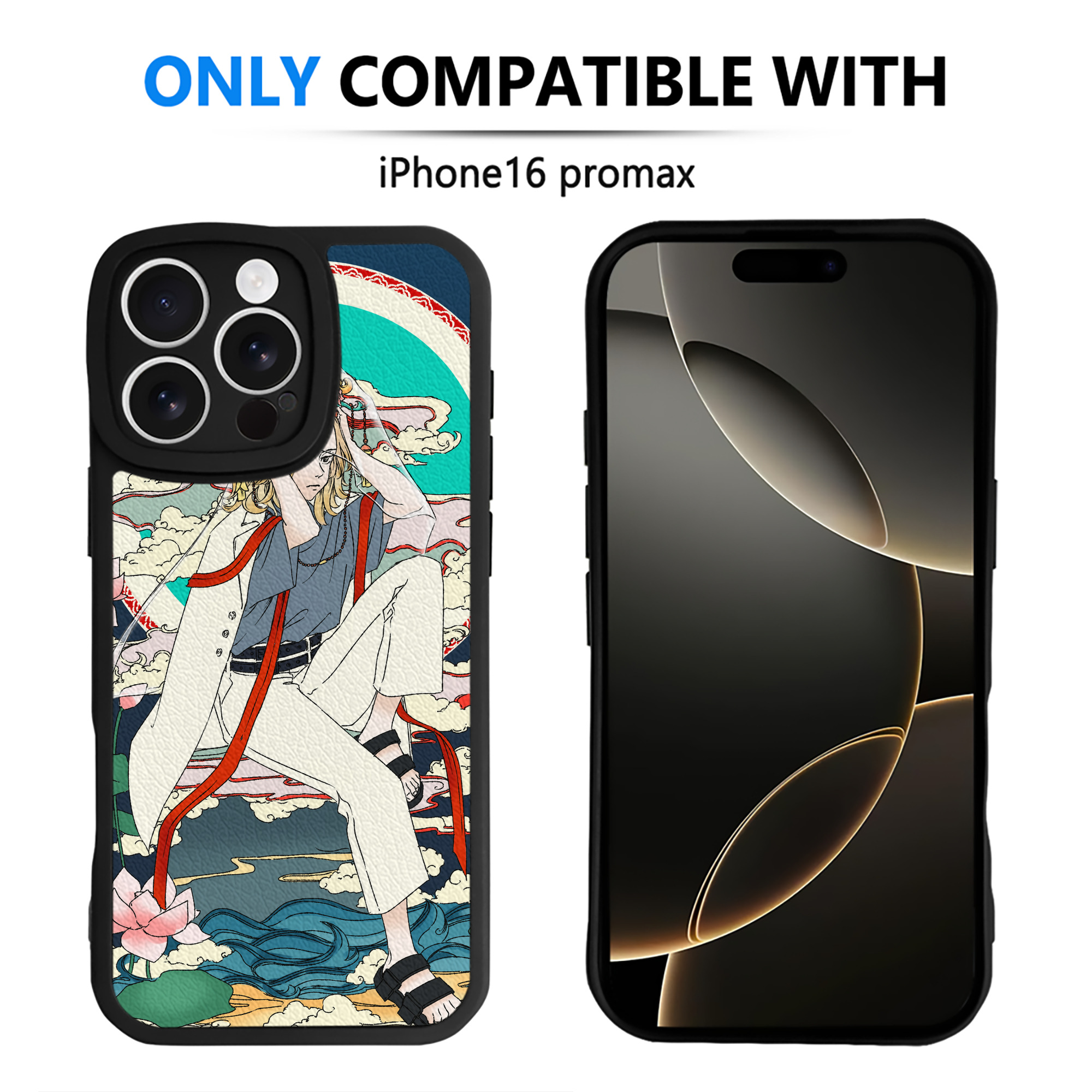 （画像用） 東京リベンジャーズ Tokyo Revengers 【iPhone 16シリーズ対応】シリコンスマホケース（レザー調） 材質：シリコン
